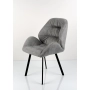 Krzesło DELUXE KR-176 Tkanina STRONG 14 Noga Metalowa